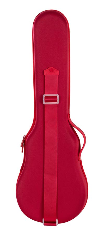 Cascha - HH 2280 - Carbon Fiber Concert Ukelele with Softcase - Red