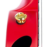 Cascha - HH 2280 - Carbon Fiber Concert Ukelele with Softcase - Red