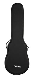 carbon fiber concert ukelele with softcase, strap and 3 picks, white