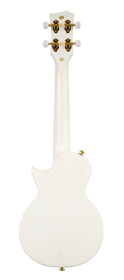 Cascha - HH 2286 - Carbon Fiber Concert Ukelele with Softcase - White