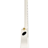 Cascha - HH 2286 - Carbon Fiber Concert Ukelele with Softcase - White
