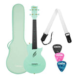 Cascha - HH 2287 - carbon fiber concert ukelele with softcase