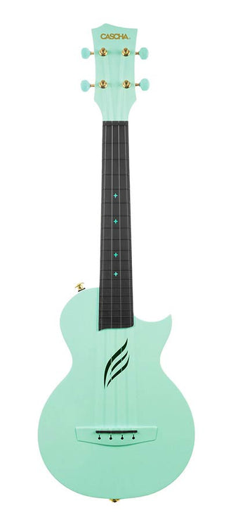 Cascha - HH 2287 - Carbon Fiber Concert Ukelele with Softcase - Mint