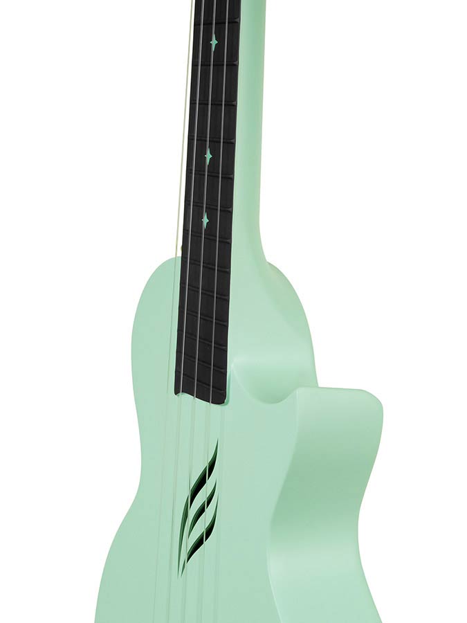 Cascha - HH 2287 - Carbon Fiber Concert Ukelele with Softcase - Mint