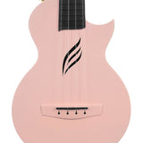 Cascha - HH 2288 - Carbon Fiber Concert Ukelele with Softcase - Pink