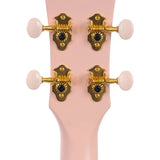 Cascha - HH 2288 - Carbon Fiber Concert Ukelele with Softcase - Pink