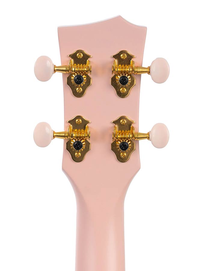 Cascha - HH 2288 - Carbon Fiber Concert Ukelele with Softcase - Pink