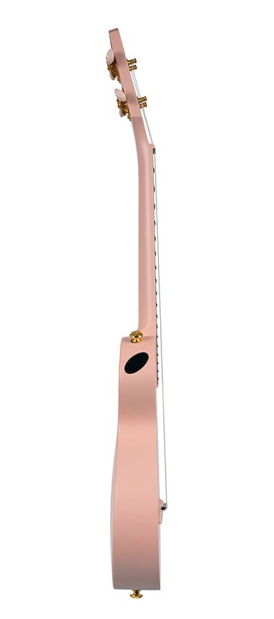 Cascha - HH 2288 - Carbon Fiber Concert Ukelele with Softcase - Pink