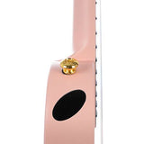 Cascha - HH 2288 - Carbon Fiber Concert Ukelele with Softcase - Pink