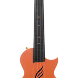 Cascha - HH 2289 - Carbon Fiber Concert Ukelele with Softcase - Orange