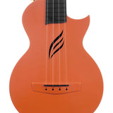 Cascha - HH 2289 - Carbon Fiber Concert Ukelele with Softcase - Orange