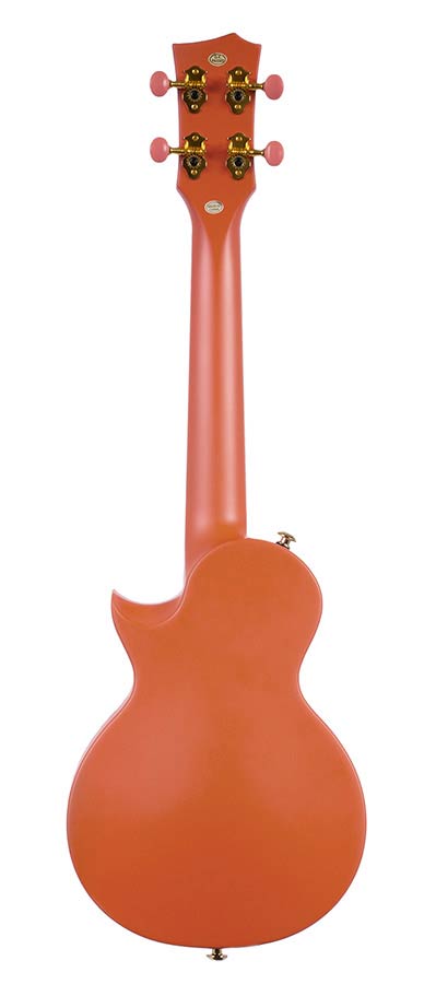 Cascha - HH 2289 - Carbon Fiber Concert Ukelele with Softcase - Orange