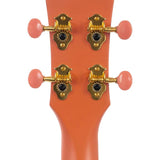 Cascha - HH 2289 - Carbon Fiber Concert Ukelele with Softcase - Orange