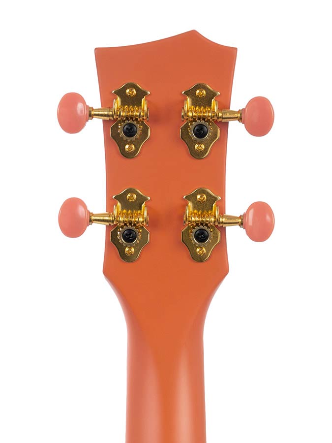 Cascha - HH 2289 - Carbon Fiber Concert Ukelele with Softcase - Orange