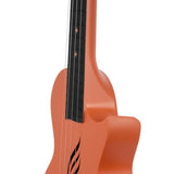 Cascha - HH 2289 - Carbon Fiber Concert Ukelele with Softcase - Orange