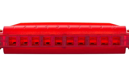 Cascha - HH 2273 - Fun Blues Harmonica -  Red