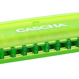 Cascha - HH 2274 - Fun Blues Harmonica - Green