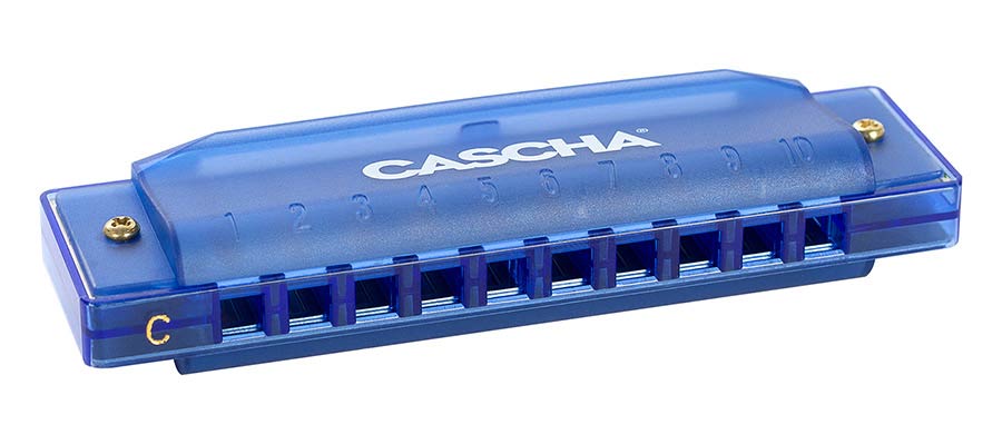 Cascha - HH 2275 - Fun Blues Harmonica -  Blue