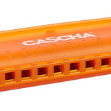 Cascha - HH 2276 - Fun Blues Harmonica - Orange