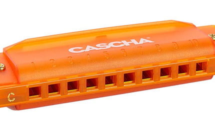 Cascha - HH 2276 - Fun Blues Harmonica - Orange
