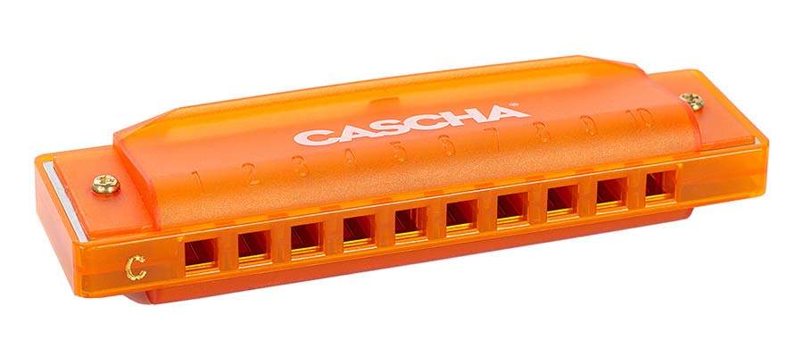 Cascha - HH 2276 - Fun Blues Harmonica - Orange