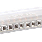 Cascha - HH 2277 - Fun Blues Harmonica - Transparent
