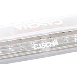Cascha - HH 2277 - Fun Blues Harmonica - Transparent