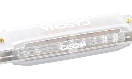 Cascha - HH 2277 - Fun Blues Harmonica - Transparent