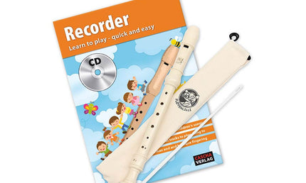 Cascha - HH 1500 - soprano recorder with German fingering, incl
