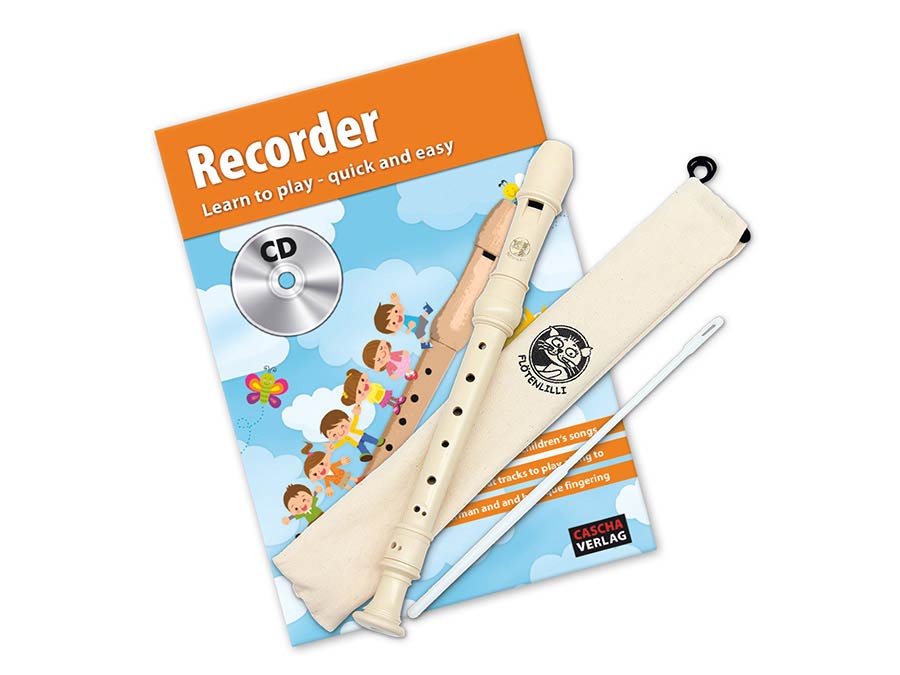 Cascha - HH 1510 NL - soprano recorder with Baroque fingering, incl