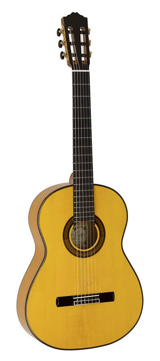 flamenco guitar Blanca Amber, Engelmann spruce top, cypress b&s, fan bracing,  deluxe gigbag