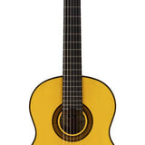 Salvador Cortez - Sevillana B/Y - Flamenco Guitar Blanca Amber