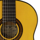 Salvador Cortez - Sevillana B/Y - Flamenco Guitar Blanca Amber