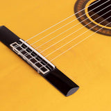 Salvador Cortez - Sevillana B/Y - Flamenco Guitar Blanca Amber