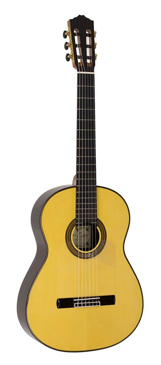 flamenco guitar Negra Amber, Engelmann spruce top, rosewood b&s, fan bracing, deluxe gigbag