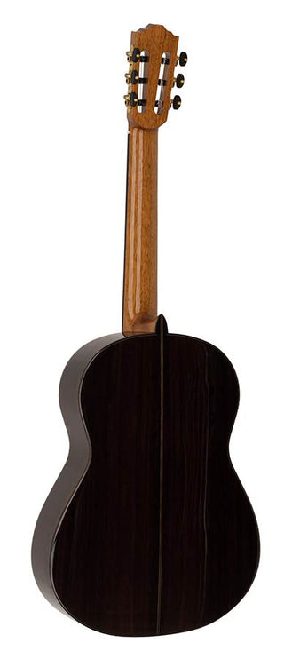 flamenco guitar Negra Amber, Engelmann spruce top, rosewood b&s, fan bracing, deluxe gigbag