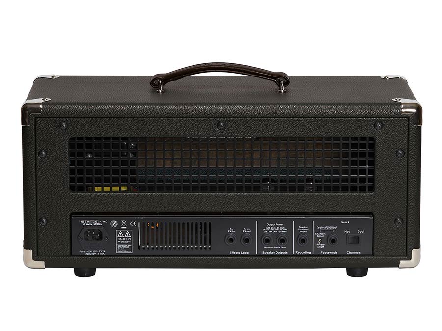 guitar amplifier "Jupiter" ATR, 45W head, black, with FS