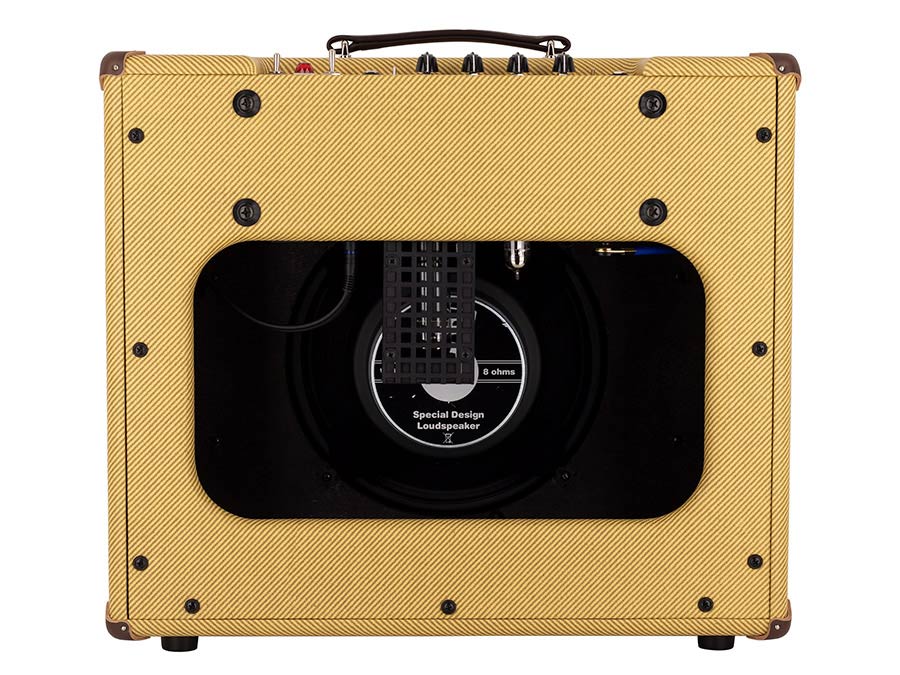 guitar amplifier "The Little Gristle", 12W combo 1x12" Jensen, yellow tweed