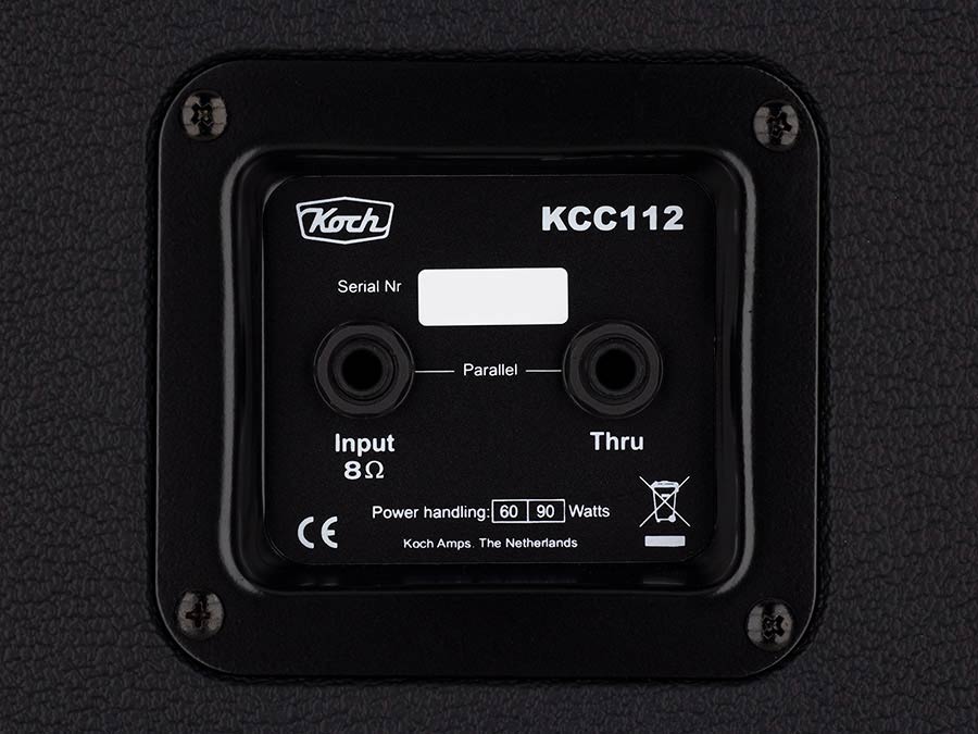 Koch - KCC112/BS90 - Speaker Cabinet 1 x 12" 90W –  Silver