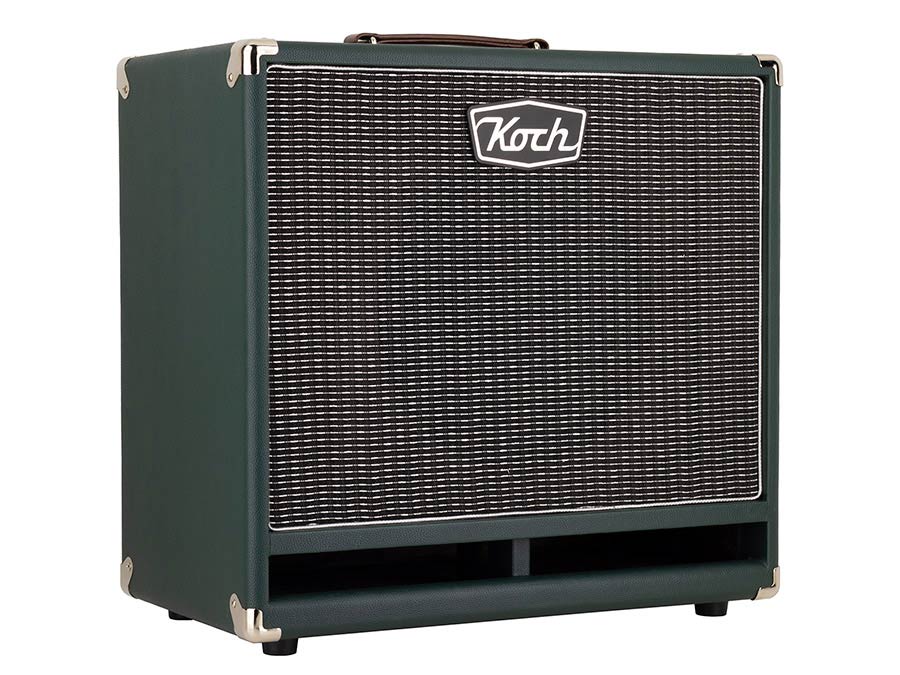 speaker cabinet 1 x 12" 60W, 8 ohms ported, green + silver cloth