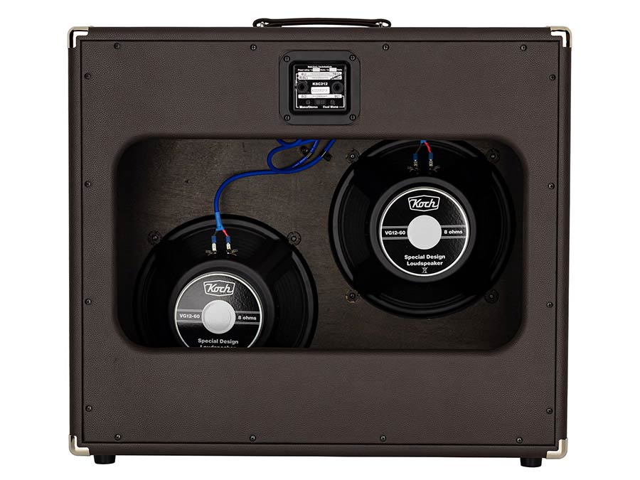 Koch - KSC212OB/BR120 - Speaker Cabinet 2 x 12" 120W –  Brown