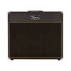 speaker cabinet 2 x 12" 120W, open back, brown + brown cloth