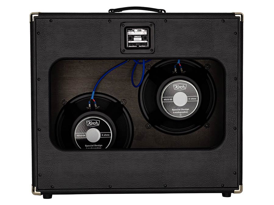 Koch - KSC212OB/BS120 - Speaker Cabinet 2 x 12" 120W –  Silver