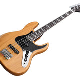 Sire Basses - V5.24 A4/nt - Alder 24 Fret 4-String Passive Bass Guitar – Natural