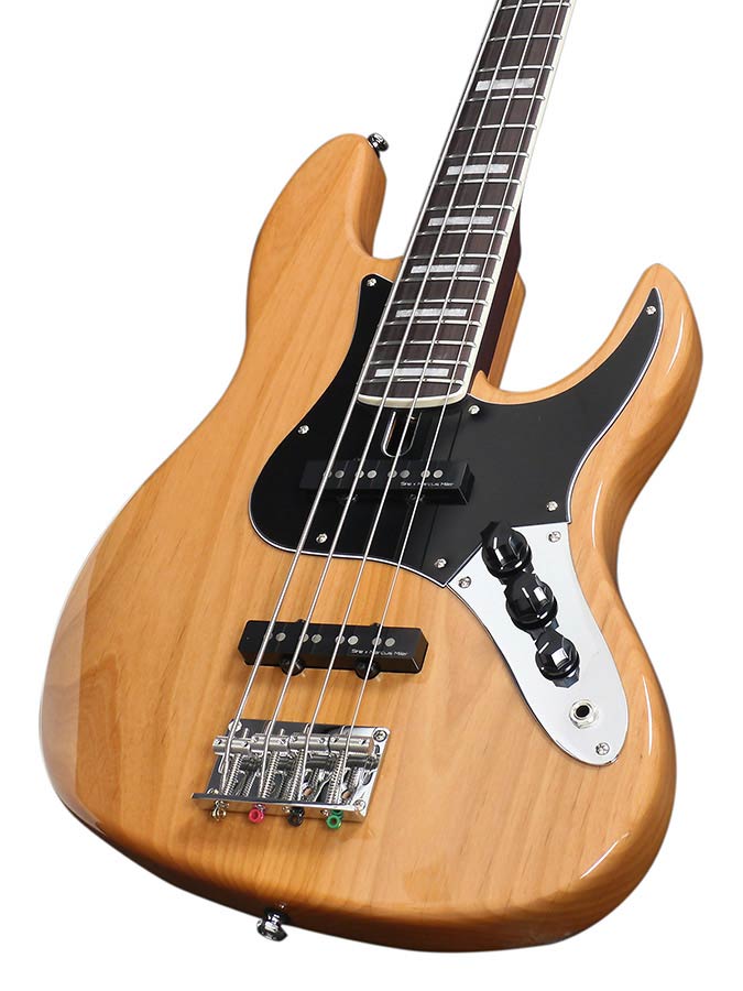 Sire Basses - V5.24 A4/nt - Alder 24 Fret 4-String Passive Bass Guitar – Natural
