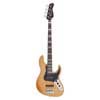 alder 24 fret 4-string passive bass guitar natural