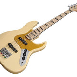 Sire Basses - V5.24 A4/vwh - Alder 24 Fret 4-String Passive Bass Guitar – Vintage White