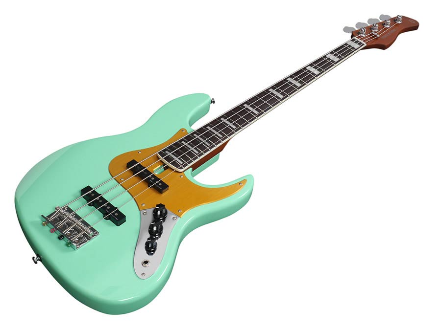 Sire Basses - V5.24 A4/mlg - Alder 24 Fret 4-String Passive Bass Guitar – Mild Green