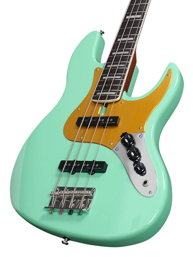 Sire Basses - V5.24 A4/mlg - Alder 24 Fret 4-String Passive Bass Guitar – Mild Green