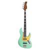 alder 24 fret 4-string passive bass guitar mild green